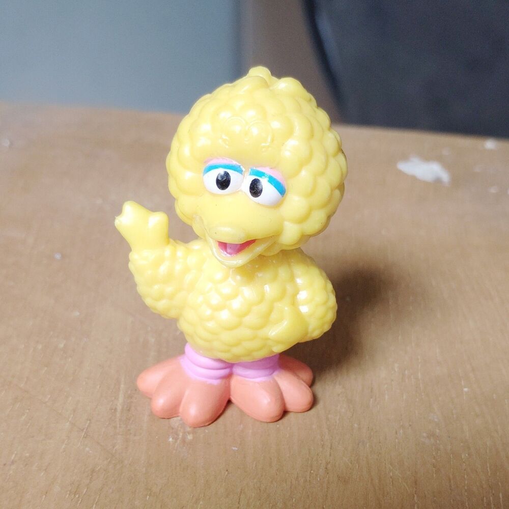 Big Bird Toy Sesame Street Henson  Workshop Hasbro Figure 2.5”
